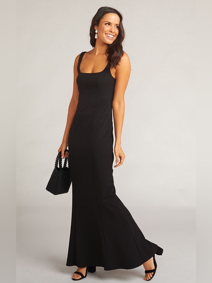Show Me Your Mumu Belinda Black Tank Maxi Dress M